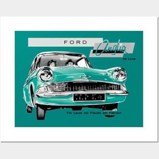 FORD ANGLIA - advert Posters and Art